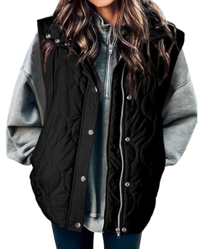 Gilet femme col montant chaud zippé élégant pour automne