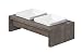 Bowsers Artisan Diner Double Feeder, Small, Walnut