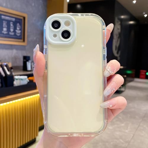 Coque TPU pour iPhone 14 Pro Jaune - Protection Souple Ajustée