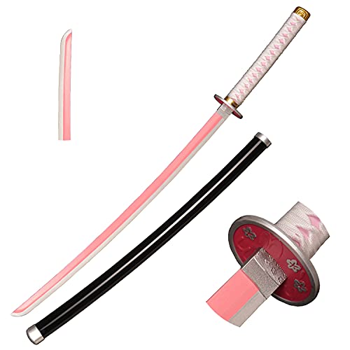 Katana Demon Slayer en Bois de Kanao : Jouet Sûr sans Danger pour Déguisement d'Enfant