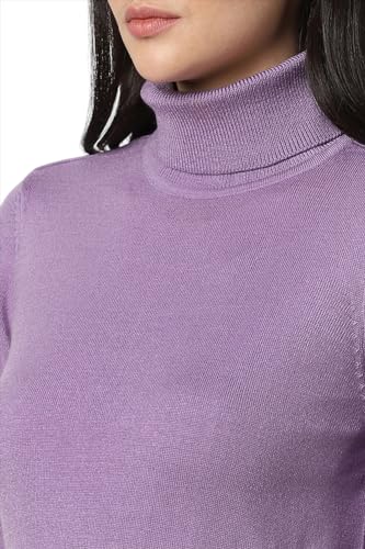Image of Van Heusen Women's Acrylic Turtle Neck Sweater