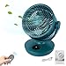 Produktbild Karanice Ventilator Turbo Ventilator 10000mAh Fernbedienung Timer USB Tischlüfter Tischventilator Kraftvoller geräuscharmer ECO-Mode erhöht Klimagerät-Effizienz 4 Geschwindigkeitsstufen