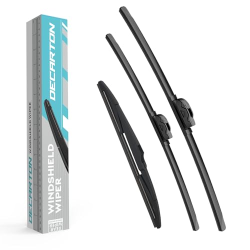 DECARTON Replacement for Hyundai Venue 2020 2021 2022 2023 2024 2025,Original Equipment Windshield Wiper Blade Set - (Pack of 3)