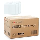 HONEYCARE ハニーケア 超薄型 ペットシーツ ワイド 600枚 多頭飼い 業務用 大容量 超吸収（150枚×4袋）