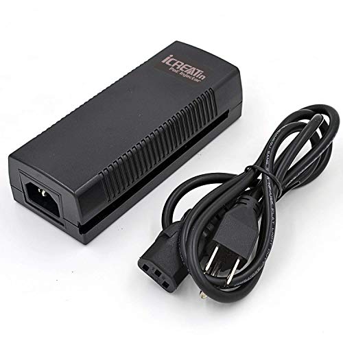 Icreatin Gigabit Ultra Poe+ Injector Adapter W/ 60W Power Over Ethernet For 802.3Af /At/ Ultra Poe Devices, Pse-480125G #TOP6