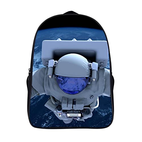 Sac d'école grande capacité pour soulager le dos de l'enfant avec style astronaute cool