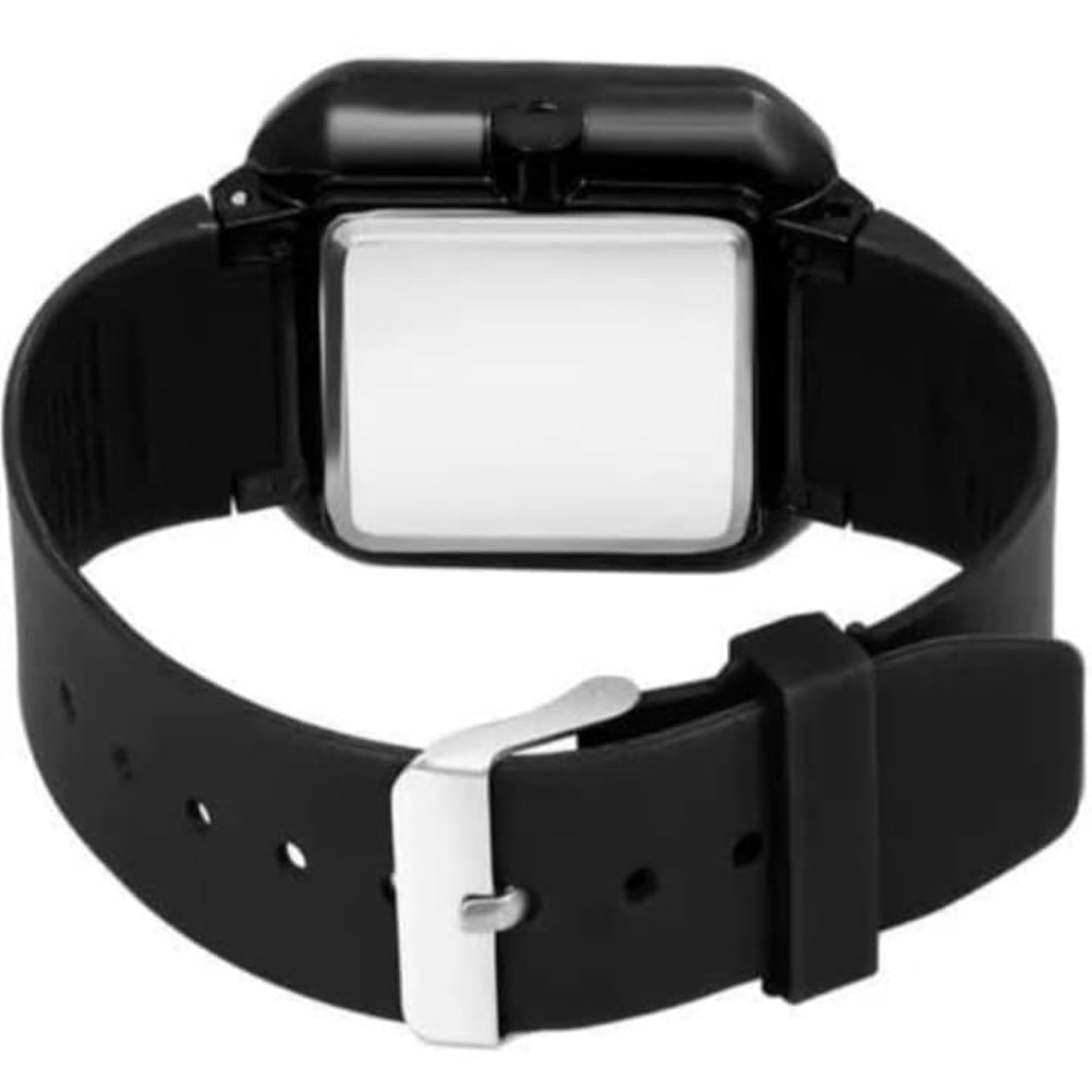 Kids Touch LED Digital Wristwatch, Black with Green Display
