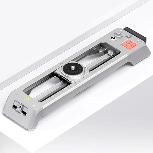 Image of Pro Motorized Camera Slider, App Panorama Rotating Dolly Rail, 125 Panorama /55 Surround, 0.5-57 Mm /s Speed, Time-Lapse /Video /Tracking Shooting, 1 /4 inch Screw, for SLR