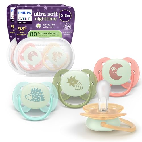 Philips Avent Ultra Soft Nighttime Pacifiers