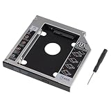 Ewent ew7005 zasilacz do HDD/SSD 2.5, kieszeń na napęd CD/DVD/Blue-Ray, srebrny