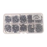 plomada para pescar en rocas 5 tamaño distinto en 200 kit de piezas. (5 # * 40, 7 # * 40, 9 # * 40, 11 * # 40, 13 # * 40)