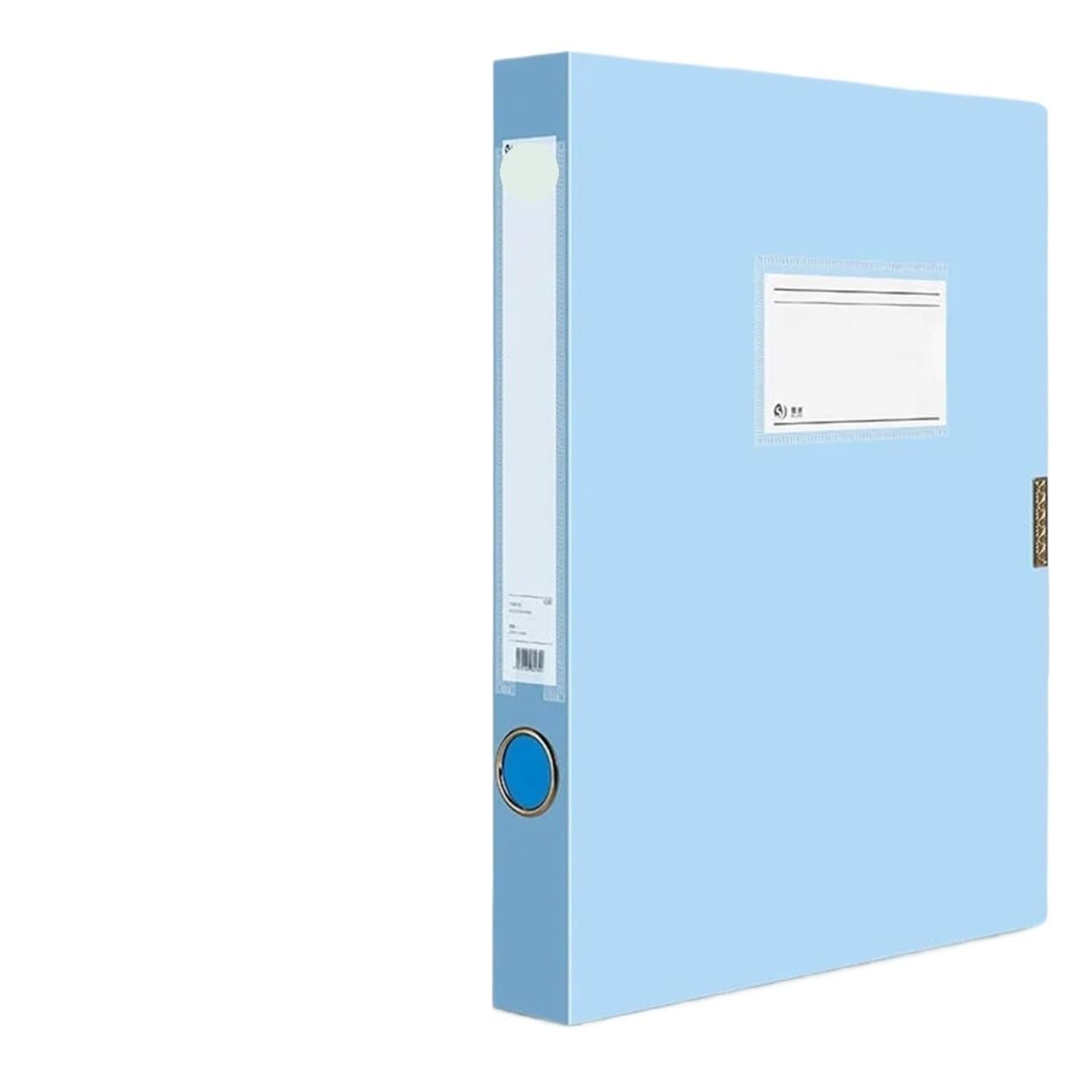 Carpeta Box Cajón organizador de papel de oficina, carpeta de almacenamiento de gran capacidad, mesa de información de facturas, archivador plegable, 5 uds. Para Almacenar Documentos(Blue)