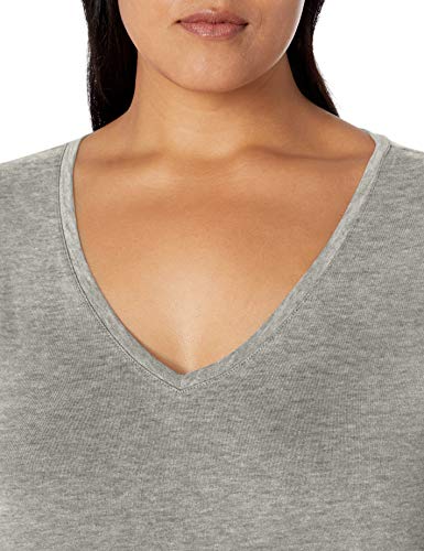Image of Amazon Essentials Women's Plus Size Short-Sleeve V-Neck T-Shirt