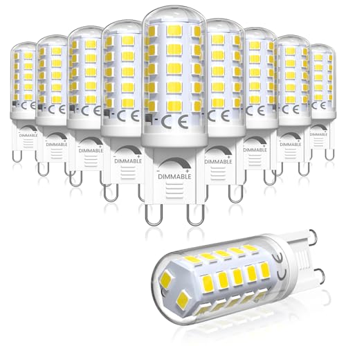Bonlux G9 Dimmable LED Bulbs 6000K (10 Pack)
