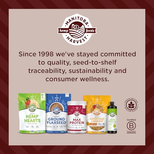 Manitoba Harvest Superseed Snack Clusters, Dark Chocolate - 4.6 oz | 5 g Plant Protein, 2 g Fiber, 5 g Omegas 3 and 6 per 30 g serving - Vegan, Non-GMO - image 5