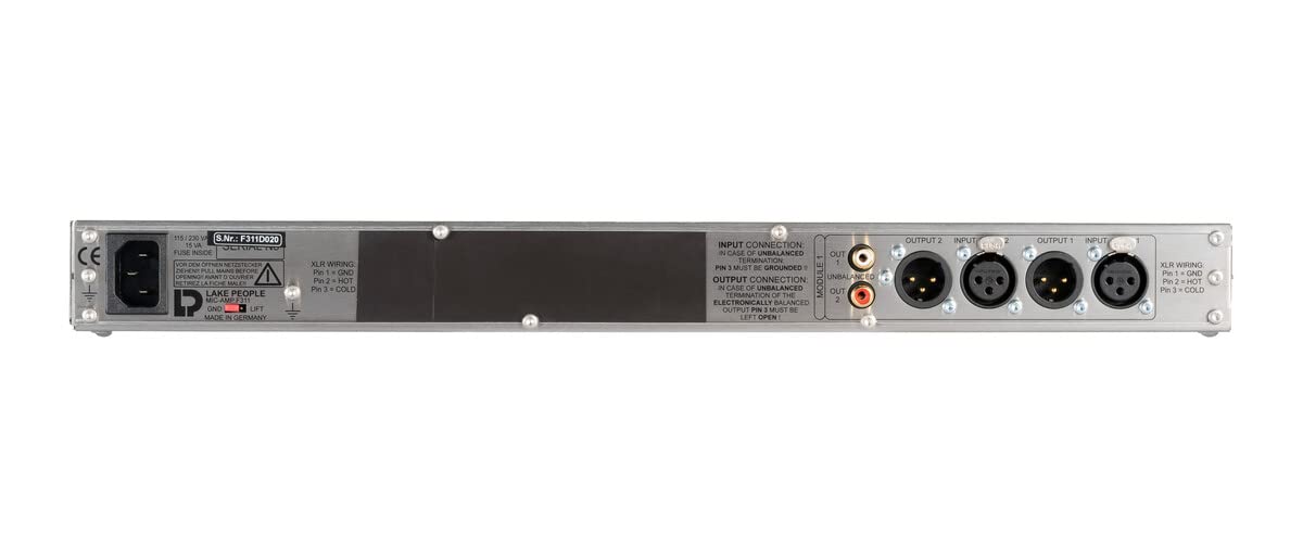 Lake People F311 Q 4-Channel Microphone Preamplifier