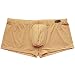 YiZYiF Men's Briefs Underwear Boxer Shorts Nude Medium
