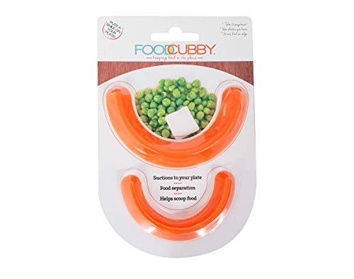 Food Cubby Plate Divider 2 PACK - Food Separator - Portion Control
