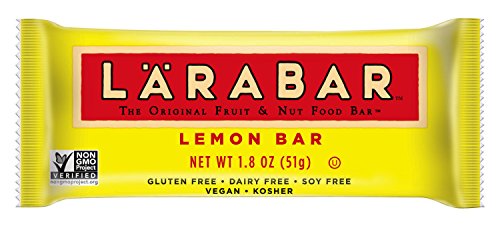 Larabar Gluten Free Bar, Lemon, 1.6 oz Bars (16 Count)