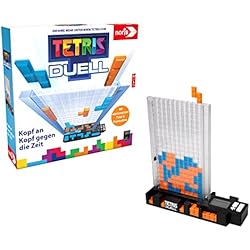 Estanteria Tetris Noris 606101799 Tetris Duell, el Juego de Estrategia de uno contra uno para Grandes y pequeños, a Partir de 6 años
