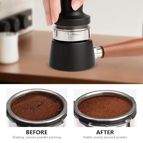 Image of Portafilter Holder Compatible With Ninja Espresso Machine, Espresso Tamping Station for Ninja Luxe Cafe ES601 ES701