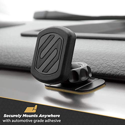 Scosche Magdmb Magicmount Magnetic Car Phone Holder Mount - 360 Degree Adjustable Head, Universal With All Devices - Dashboard Mount #TOP2