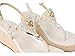 Michael Kors Women's Casey Espadrille Wedge Sandal, Vanilla, 6.5