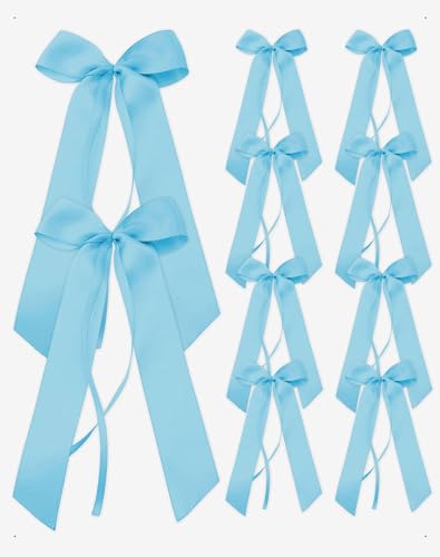 Facili da usare e pratici: questi fiocchi in raso sono molto facili da legare e regolare. Le loro dimensioni e il loro design li rendono perfetti per progetti fai da te, dettagli decorativi minuziosi e confezioni di piccoli regali. Aggiungono un tocco professionale alle tue creazioni.