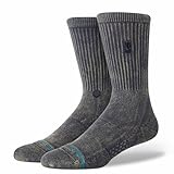 Stance NBA Socks - Logoman Wash (Navy, Large)