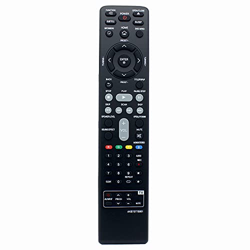 AKB73775801 Télécommande de rechange pour LG Blu-ray Home Cinéma BH4030S BH4430P BH4530T BH5140 BH5140S BH5140SF0 BH5440P BH5540T BH6230S BH6240S BH6330H...