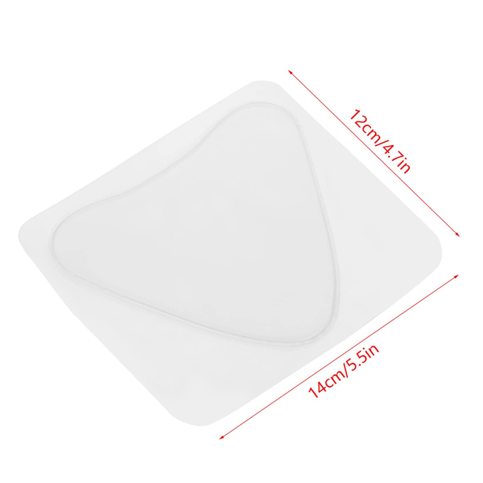 Décolleté Pad AntiRughe, Pads in Silicone Trasparente per il Seno, Prevenire e Eliminare le Rughe e Linee del Décolleté, Riutilizzabile