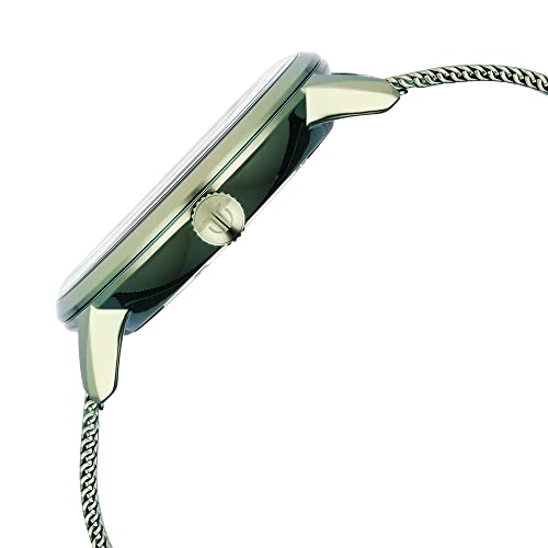 Titan Modern Classics Green Dial Quartz Multifunction Stainless Steel Strap Watch for Men-NS94006QM03 - Image 4