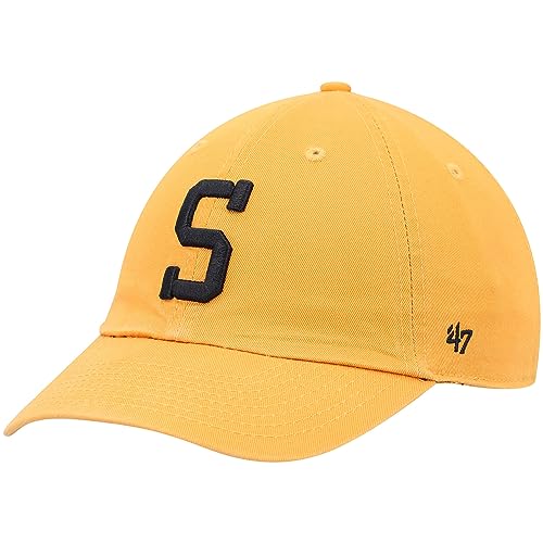 47 Men's Gold Pittsburgh Steelers Clean Up Alternate Adjustable Hat