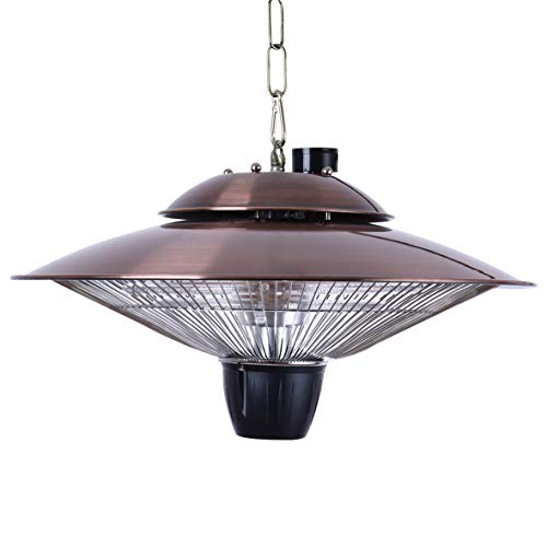 SORTFIELD Electric Patio Heater, 2000W?Ceiling Mounted, Outdoor or Indoor Use