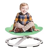 Qusases Sensory Swivel Chairs for Kids, Spinning Chair for Autistic Kids, Sit and Spin Sensory Toys, Training Body Coordination, Autism ADHD Chairs Indoor Outdoor Play Equipment (Green)