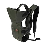 Dreambaby Traveller - Portabebés 3 en 1 con base más ancha para la cadera, parte delantera hacia adentro, hacia afuera y hacia atrás, ligero, transpirable, arnés ajustable para bebés y niños pequeños