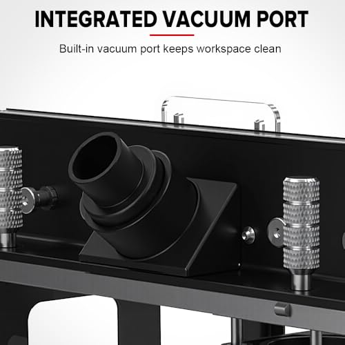 MUWOOD Bench Top Router Table, Full Size Portable Router Table, Workshop Table Router, Workbench Accessory (Black, Metric) by MUWOOD - Image 4