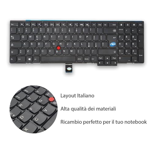 Clavier TrackPoint compatible Lenovo 0C45254 KM-106E0 pièce rechange