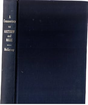 Hardcover A Commentary on Matthew and Mark Book