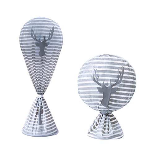 STOBAZA Versión De Fan 2 Piezas Reutilizable Cubierta para Ventilador Cubierta De Ventilador De Piso Útil Cubierta Protectora Funda Protectora para Ventilador Cubrir Pequeño