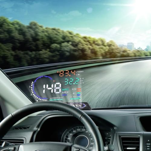 HUD Head Up Display OBD2 para coche compacto con pantalla de brillo automático 7