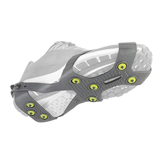 Korkers Ultra Runner Ice Cleat - One-Size-fits-Most - 16 Replaceable Carbide Spikes - for Winter Running