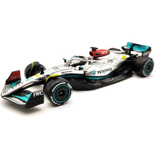 Modelo de coche 1:43 2022 F1 AMG W13 Lewis Hamilton miniatura 6