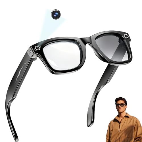 MNVOEQ AI Smart Glasses with 4K Camera/Video...