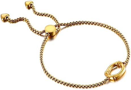 Amazon ブレスレット ジュエリー レディース 高級仕上げ 長さ調節フリーレディース チェーン 女性 シンプル ジュエリー エレガントスタイル アクセサリー アジャスターチェーンチェーン ブレスレット ブレスレット 通販
