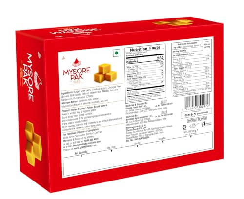 Image of Bambino Delicious Ghee Mysore-Pak (250 Gms)