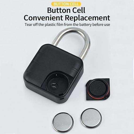 Image of CBK Smart Lock with 6 Digit Password | Waterproof Resettable Password Lock | Heavy Duty Security Lock for Gate, Door, Gym Locker, School, Office, Warehouse, Fence, Shed & Outdoor Use (1 Year Warranty)
