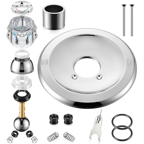 Trim Repair Kit Compatible with Delta RP54870 (Chrome)