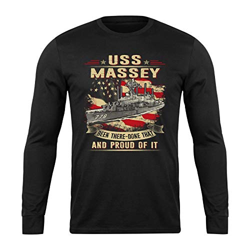 BOZOTA USS Massey DD 778 Long Sleeve, Crewneck Sweatshirt, Unisex Hoddie, Navy Gifts