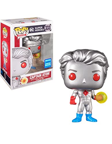 Funko Pop! Heroes: DC - Captain Atom - DC Comics - Figura de Vinilo Coleccionable - Idea de Regalo- Mercancia Oficial - Juguetes para Niños y Adultos - Comic Books Fans